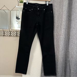 LEVI’S | Mid Rise Black Denim | Size 8 Women